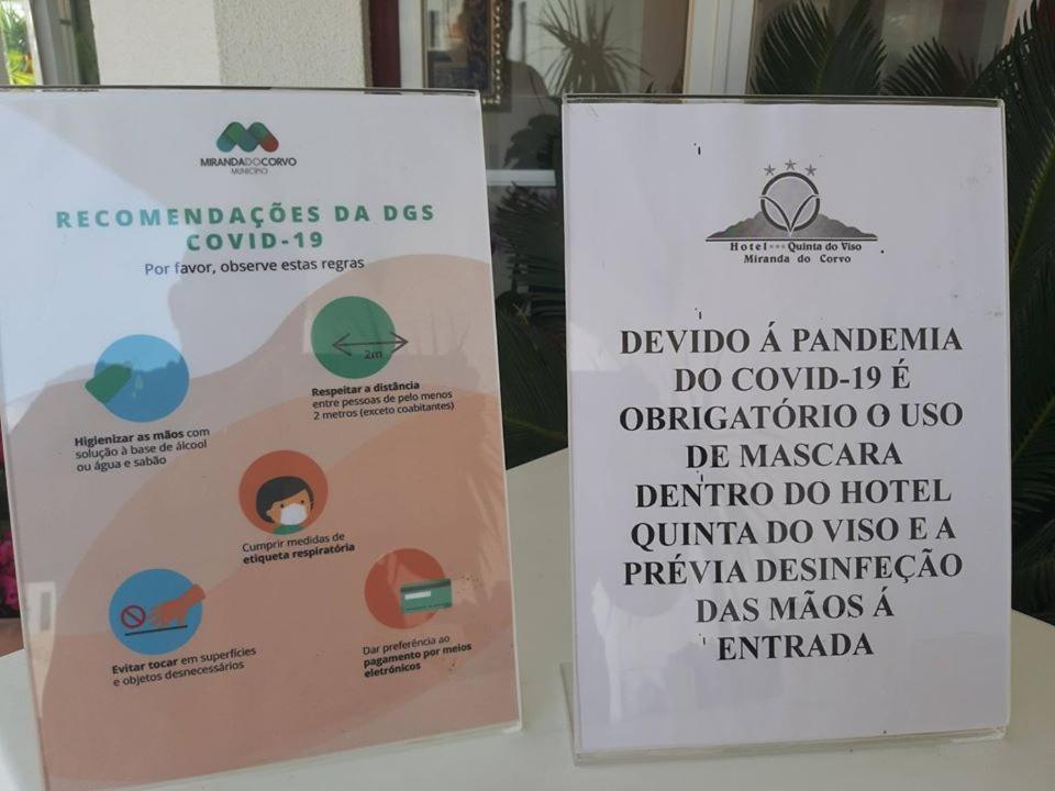 Hotel Quinta Do Viso Miranda do Corvo Zewnętrze zdjęcie